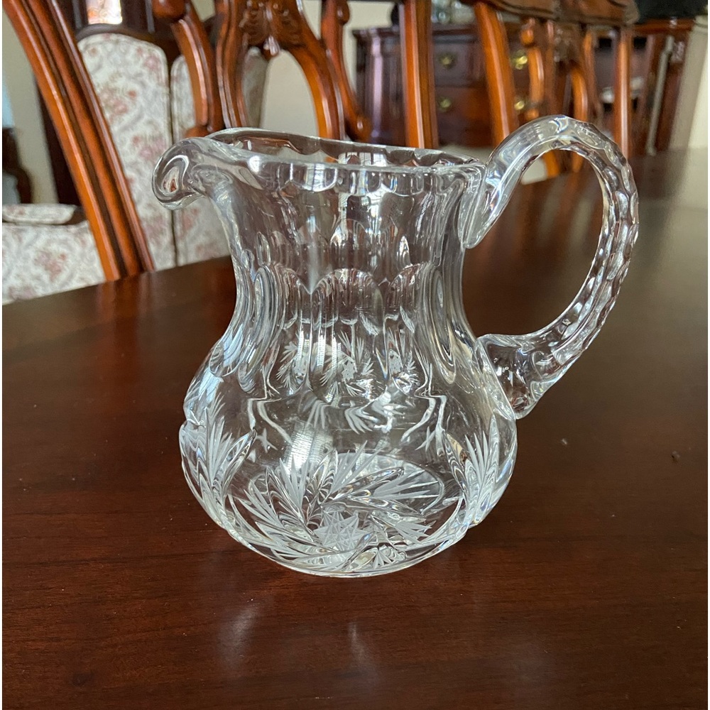 Polish Crystal Pitcher